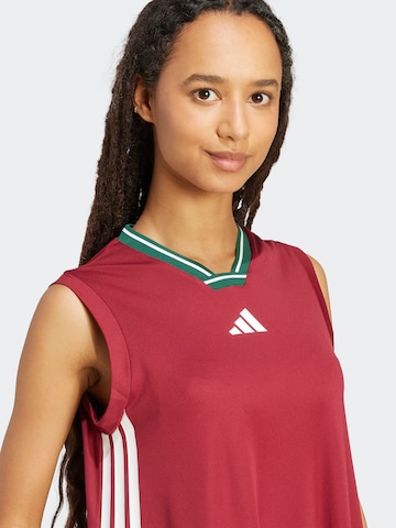 sarkans ADIDAS SPORTSWEAR Sporta kleita 'TIRO Q2'