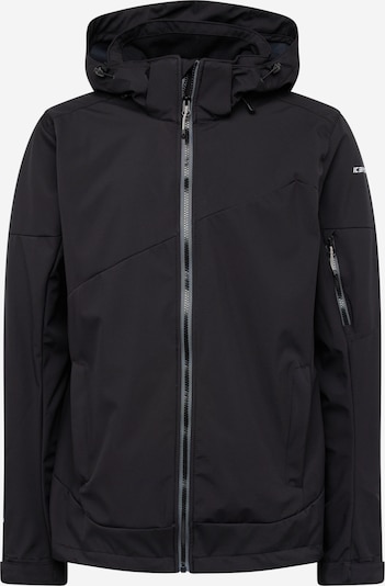 ICEPEAK Outdoorjacke 'Barmstedt' in schwarz / weiß, Produktansicht