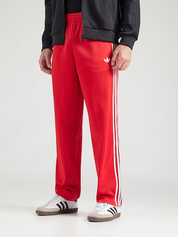 Regular Pantaloni 'FIREBIRD' de la ADIDAS ORIGINALS pe roșu: față