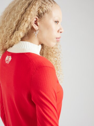 TOMMY HILFIGER Knit cardigan in Red