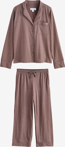 Next Pyjama värissä ruskea: etupuoli