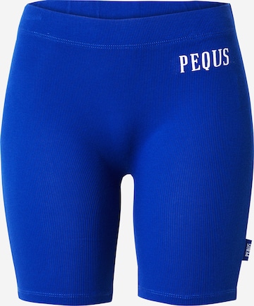 Pequs Skinny Leggings in Blauw: voorkant