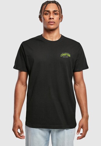 Mister Tee Póló 'Compton Grunge Look' - fekete: elől