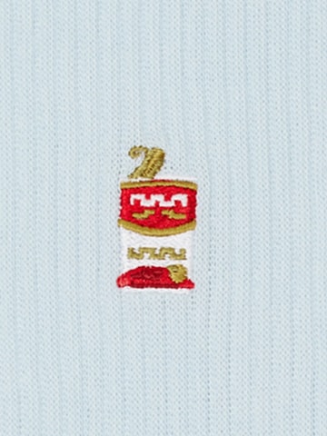 Von Jungfeld Socken 'Mix & Match Tennis mit Stickmotiven' in Blau