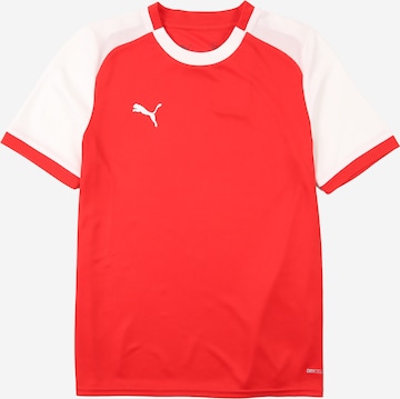 Tricou 'TeamLIGA26 Matchday' de la PUMA pe roșu: față
