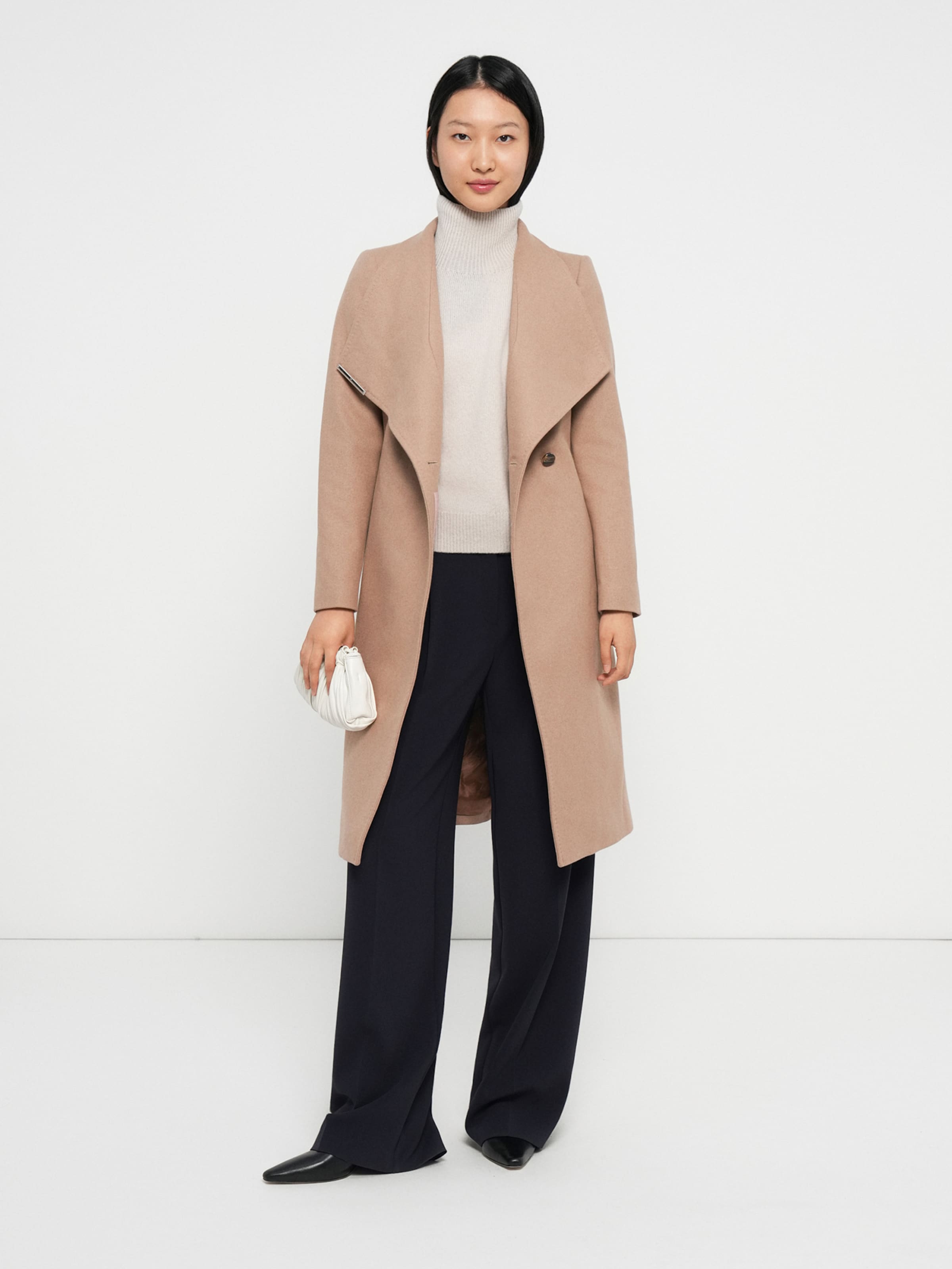 Ted Baker Between-Seasons Coat 'ROSE' in Camel | ABOUT YOU