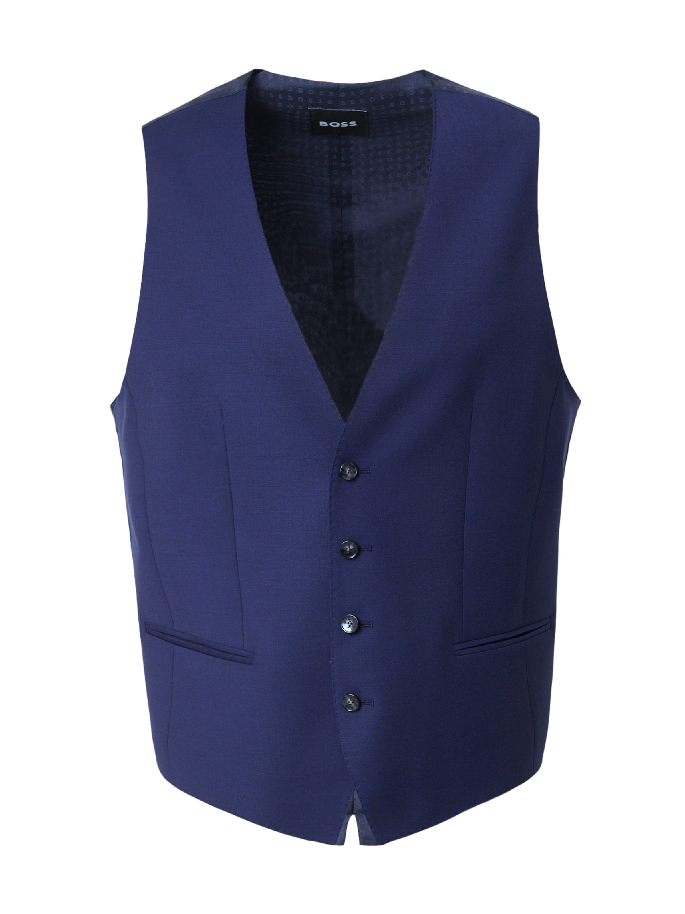 BOSS Ülikonnavest 'H-Huge', värv sinine: eest vaates