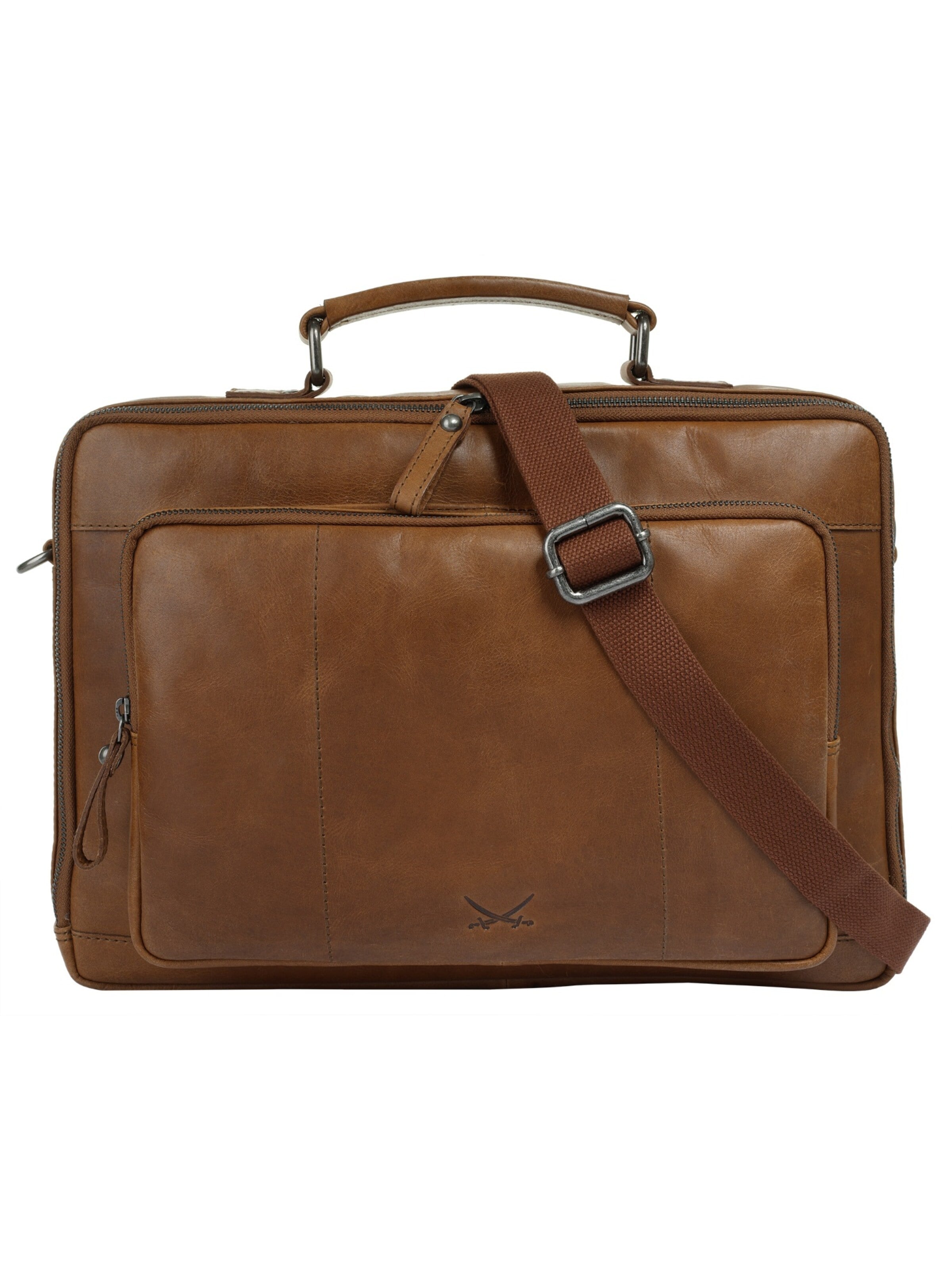 SANSIBAR Briefcase in Brown