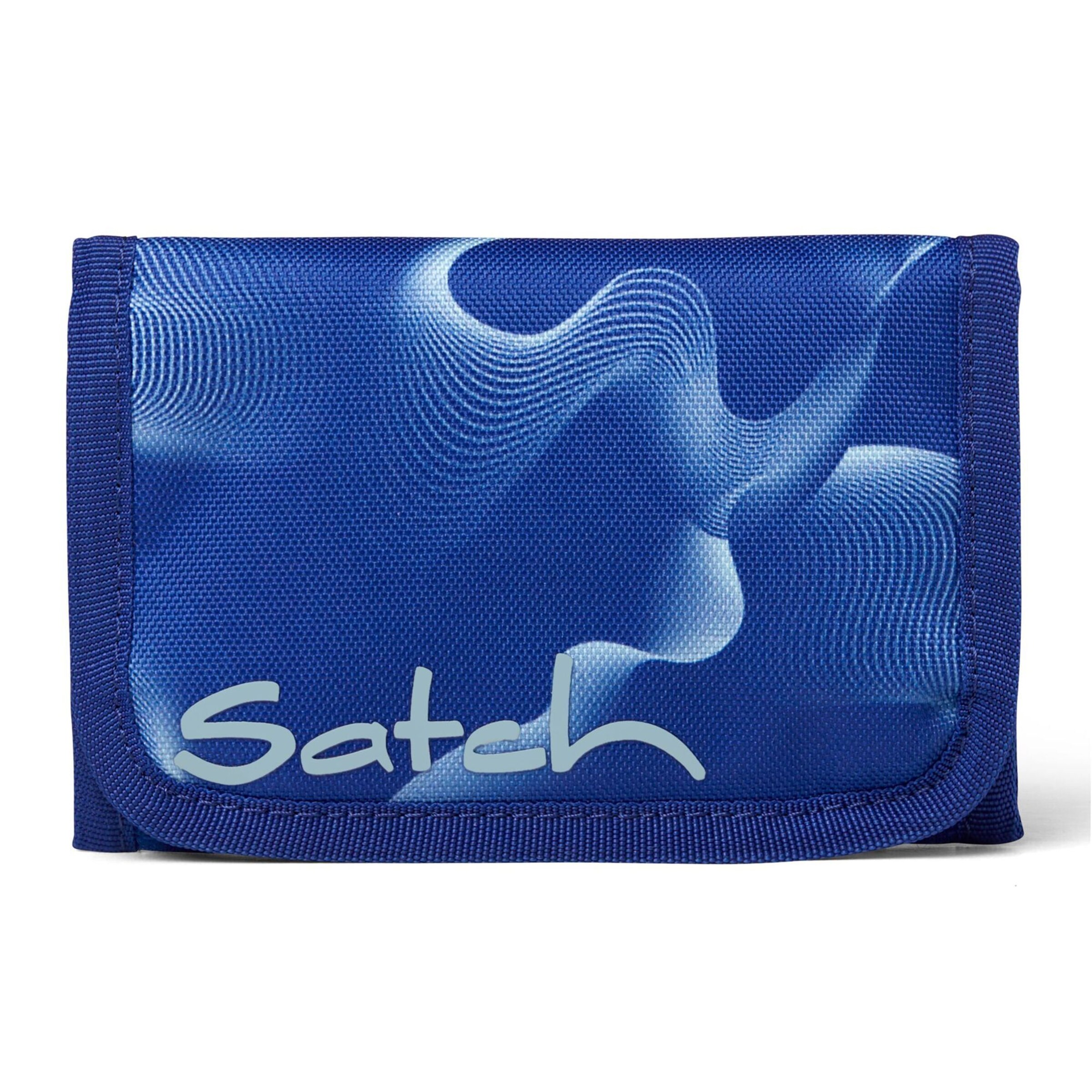 Portamonete di Satch in blu: frontale