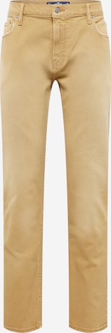 HOLLISTER Regular Jeans in Beige: front