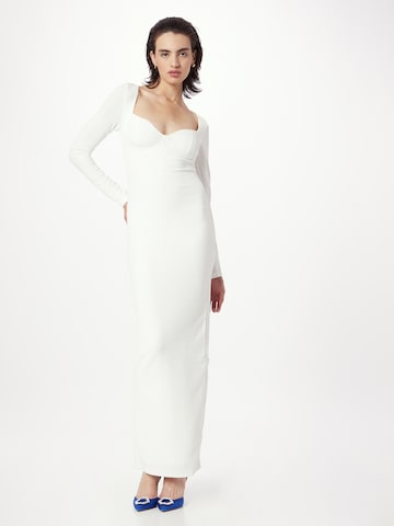 Misspap - Vestido em branco: frente