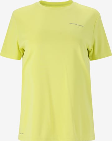 ENDURANCE Functioneel shirt 'Keily' in Geel: voorkant