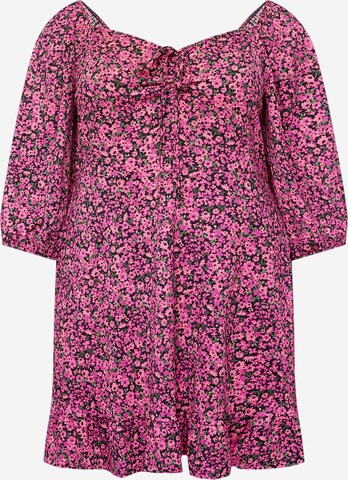 Robe Dorothy Perkins Curve en rose : devant