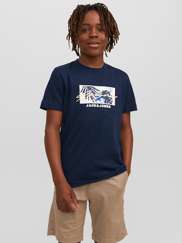 Jack & Jones Junior Shirt in Blue: front