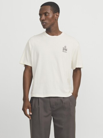 JACK & JONES Shirt in Wit: voorkant