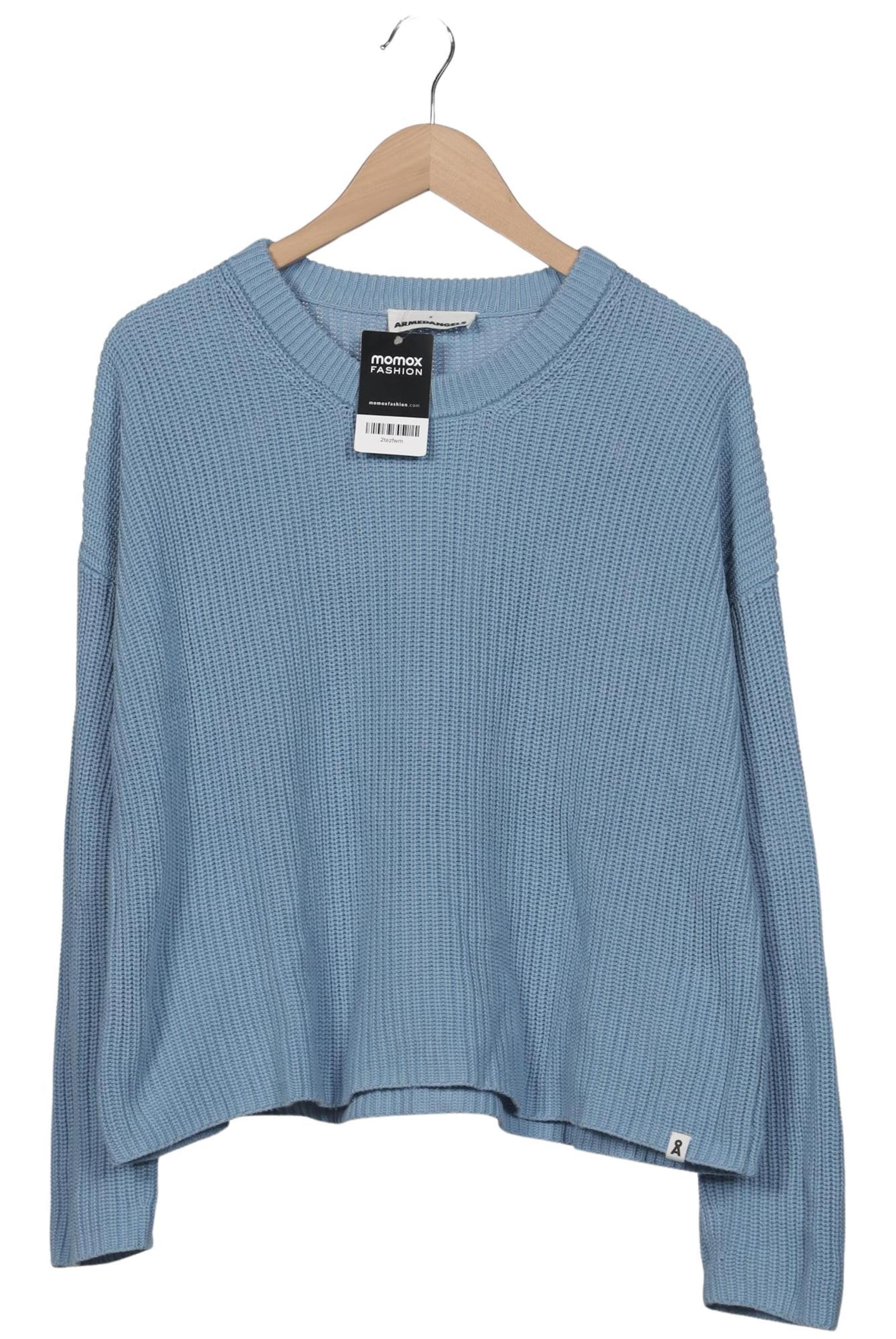 ARMEDANGELS Sweater & Cardigan in L in Blue: front