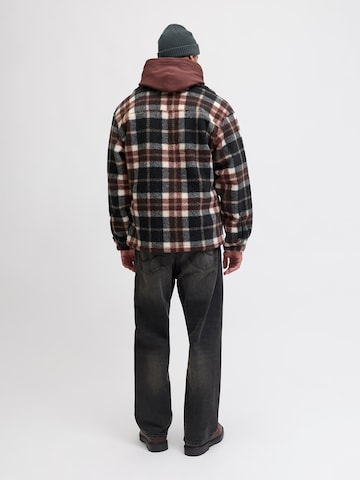 JACK & JONES Comfort fit Kurtka przejściowa 'JORBLEECKER' w kolorze brązowy