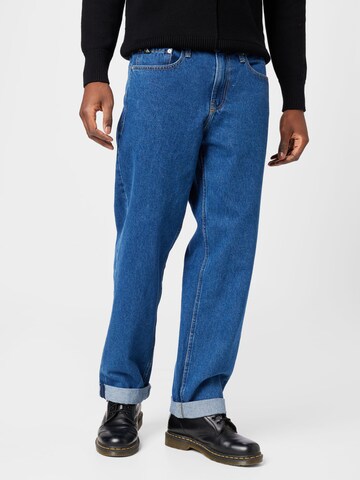 Calvin Klein Jeans Loosefit Jeans '90s' i blå: forside