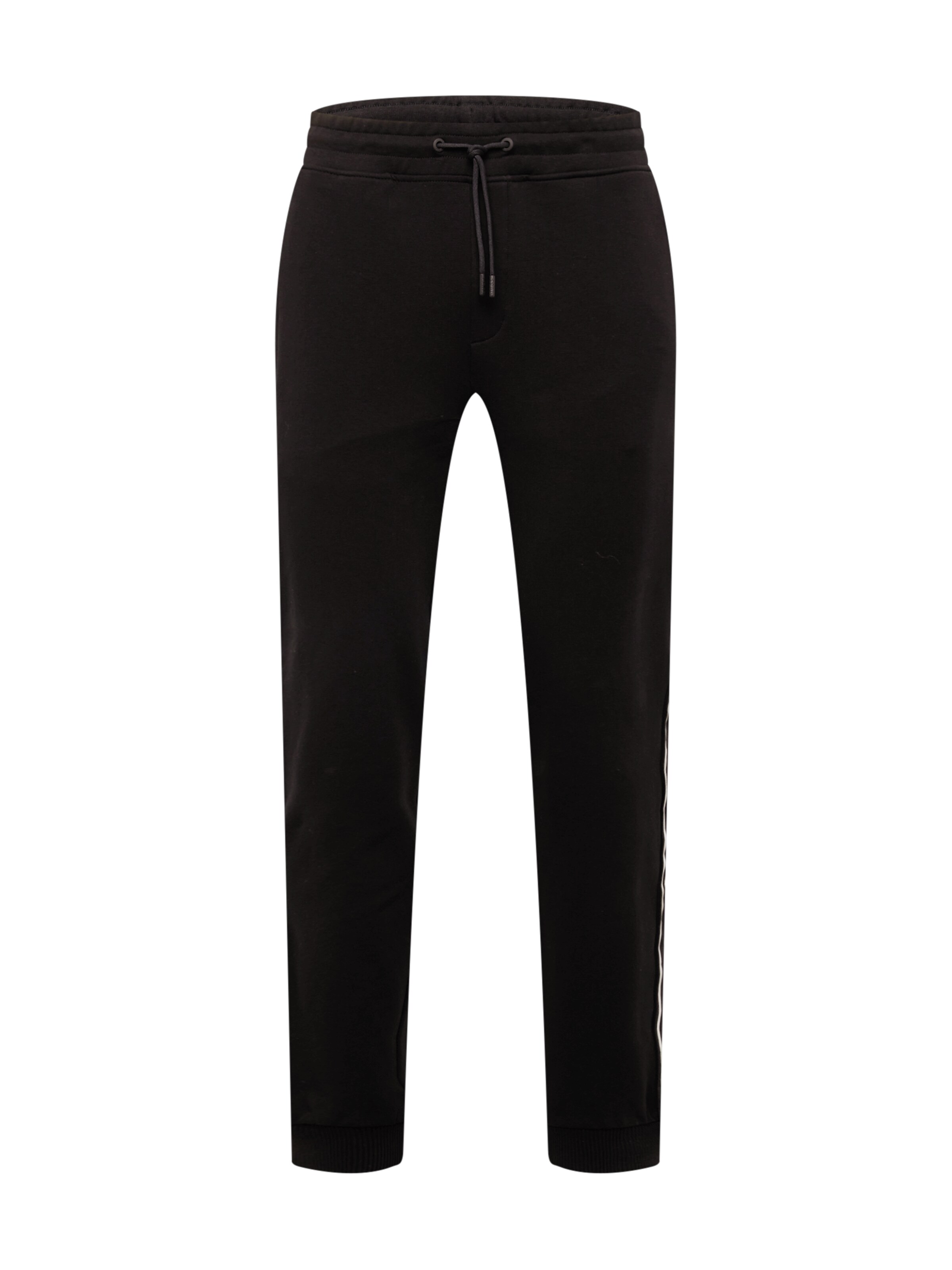 GUESS Tapered Pants in Black: front