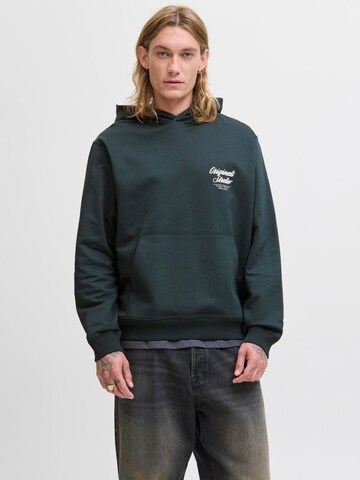 JACK & JONES Sweatshirt 'JORNorrebro' in Groen