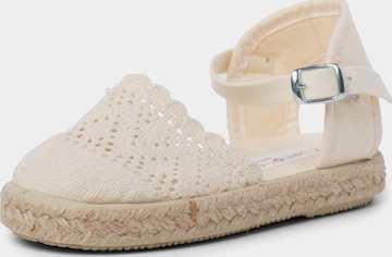 Pisamonas Sandal in Beige: front