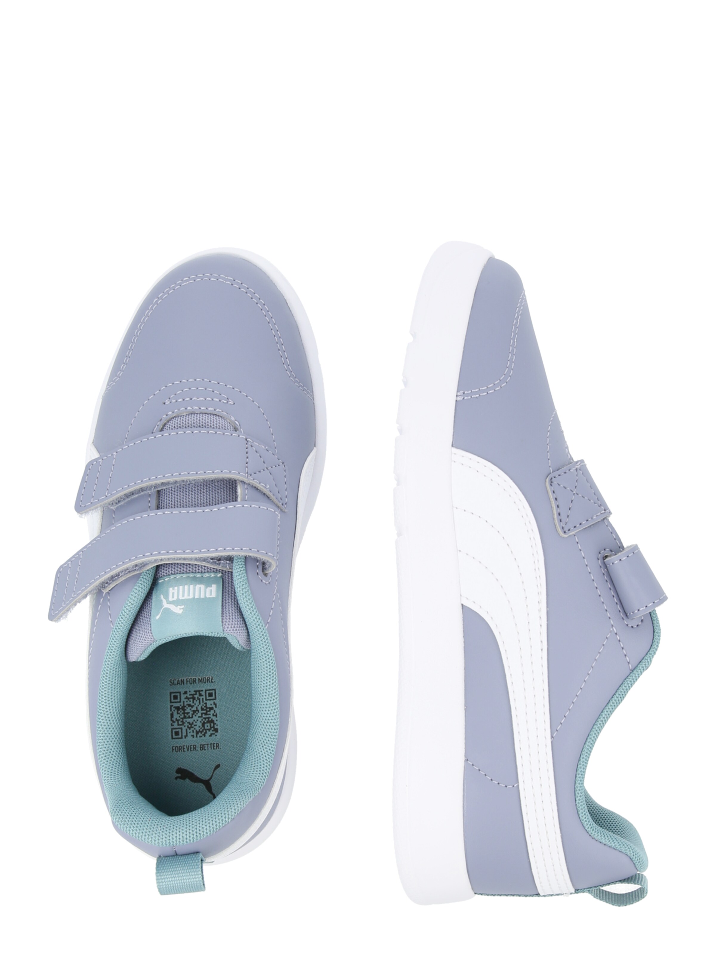 PUMA Кроссовки 'Courtflex V3' в Серый