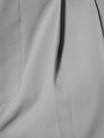 Bershka Voľný strih Plisované nohavice - Sivá