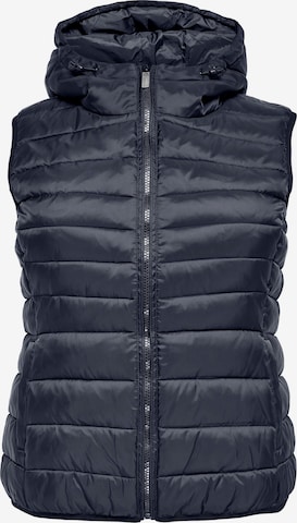 ONLY Carmakoma Bodywarmer 'New Tahoe' in Blauw: voorkant