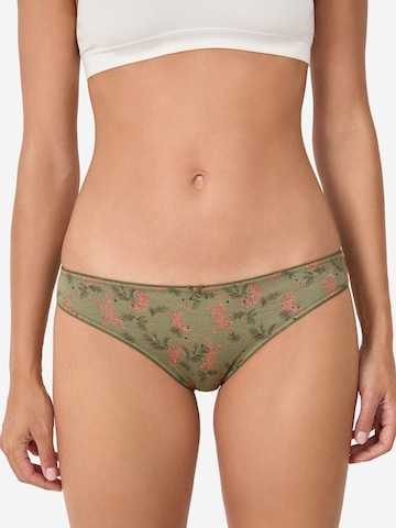 ETAM Panty ' gamme ' in Green: front