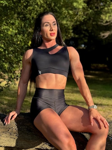 Top sportivo di LUXFEEL in nero
