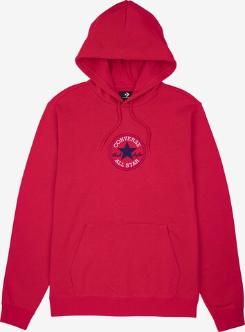 CONVERSE Sweatshirt in Rot: predná strana