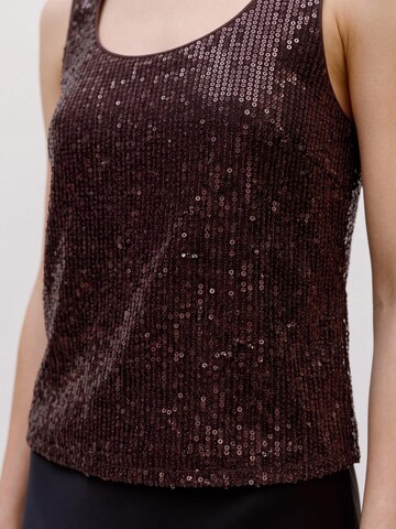 VERO MODA Top 'Christina' in Brown