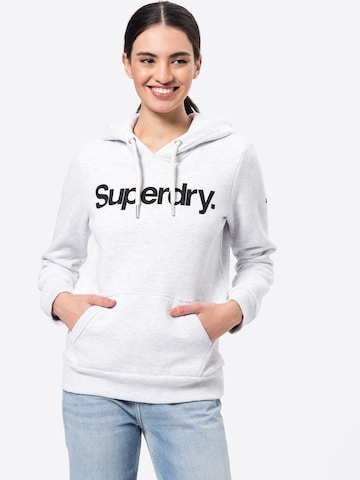 Superdry Sweatshirt in Wit: voorkant
