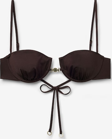 CALZEDONIA MINIMAL FIT in Braun: Vorderseite