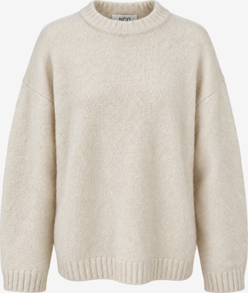 Pullover di NCO in bianco: frontale