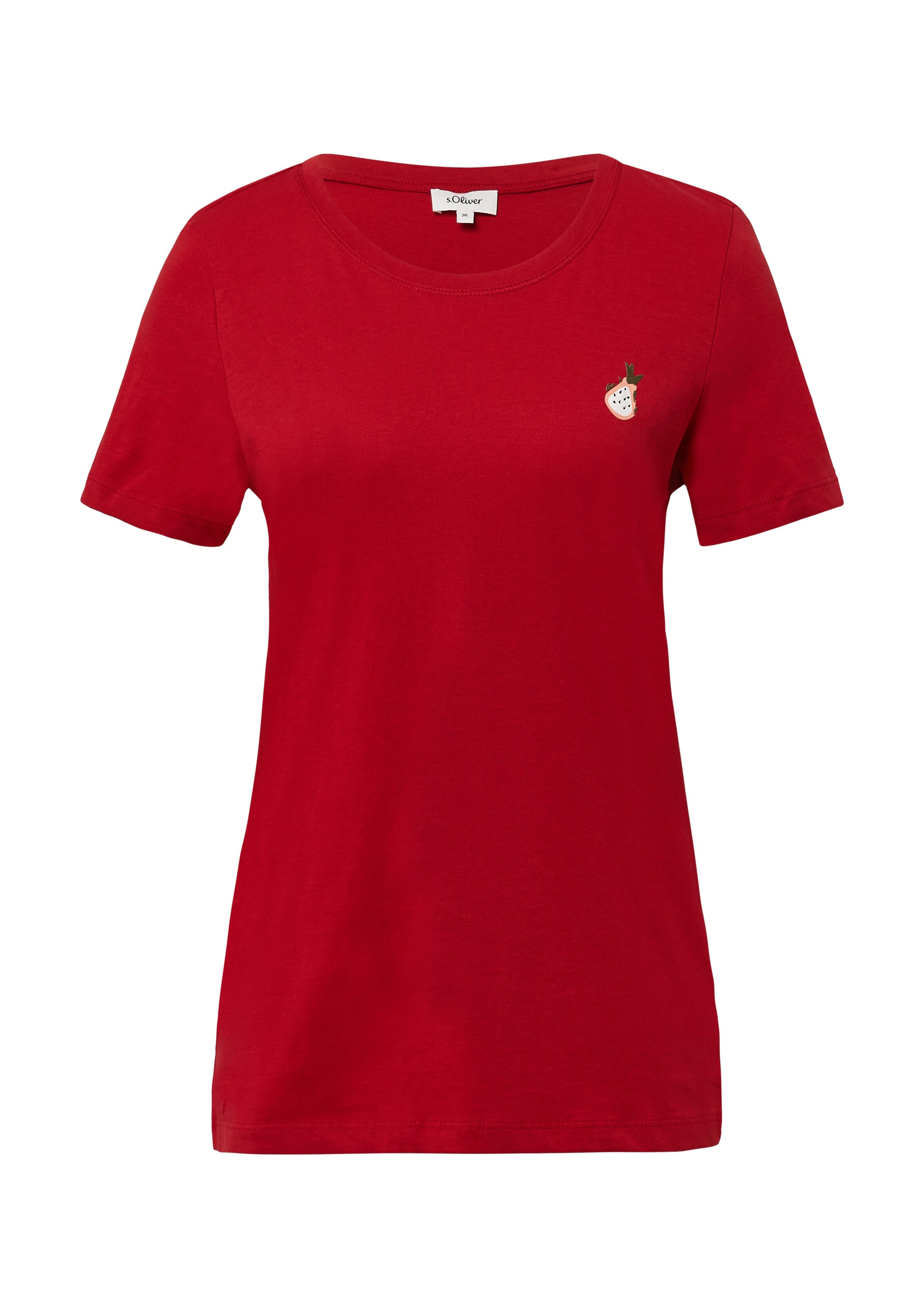 s.Oliver T-Shirt in Rot: Vorderseite