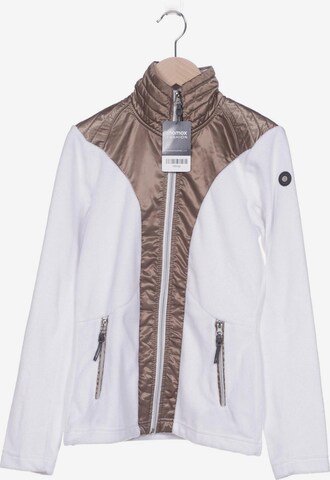 ICEPEAK Sweatshirt & Zip-Up Hoodie in XS in White: front