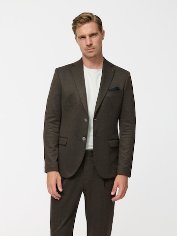 Zuitable Regular fit Suit Jacket 'DiNick' in Brown: front