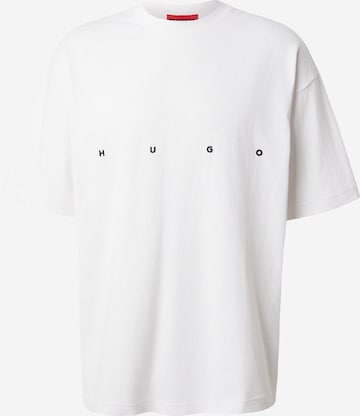 T-Shirt 'Dariso' HUGO en beige : devant
