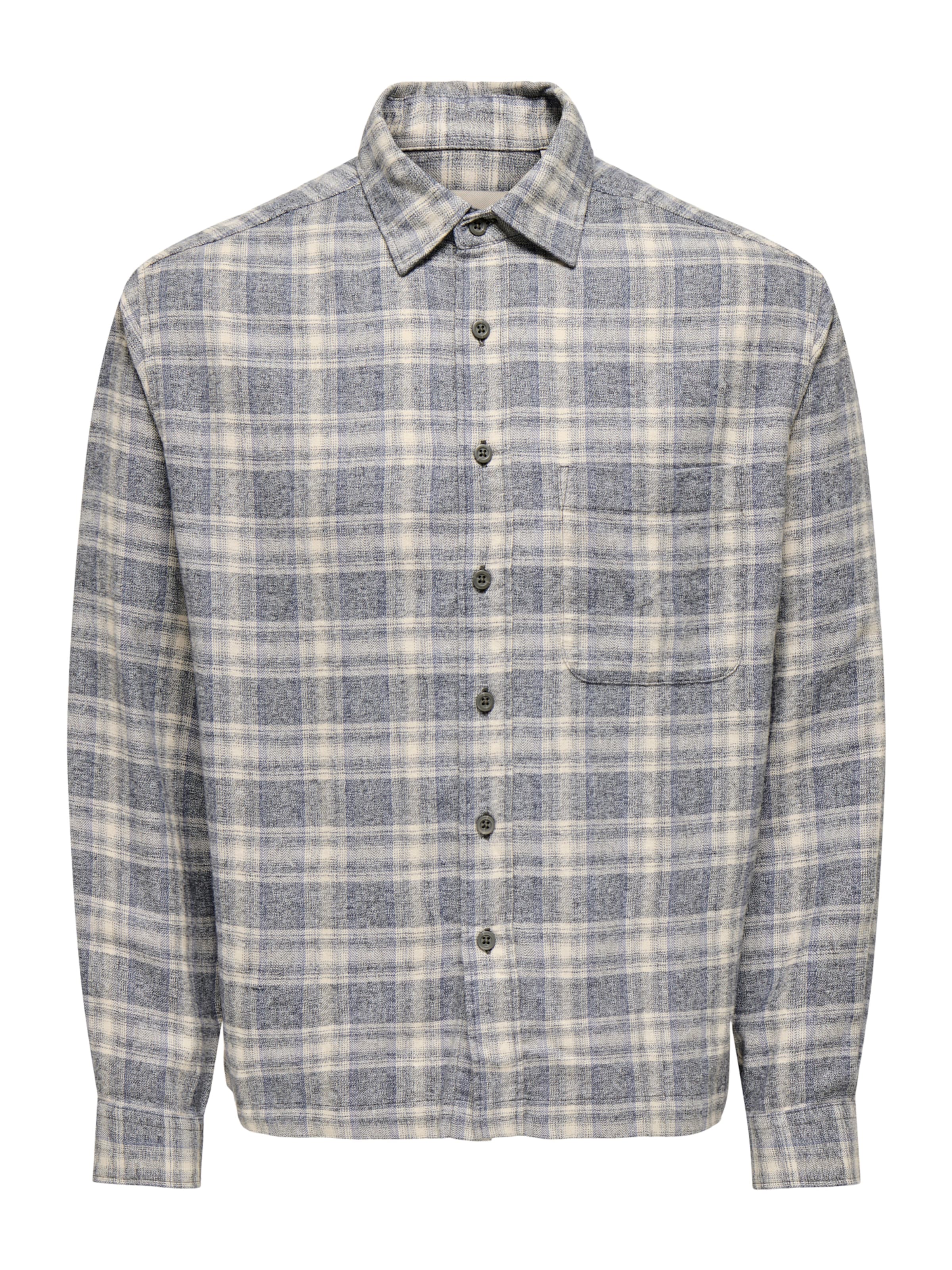 Fit confort Chemise 'ONSELIO' Only & Sons en vert : devant
