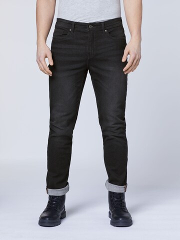 JZ&CO Slim fit Jeans in Black: front