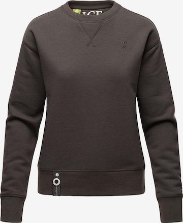 NAVAHOO Sweatshirt 'Zuckerschnecke' in Grey: front