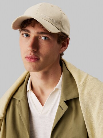 Calvin Klein Cap in Beige
