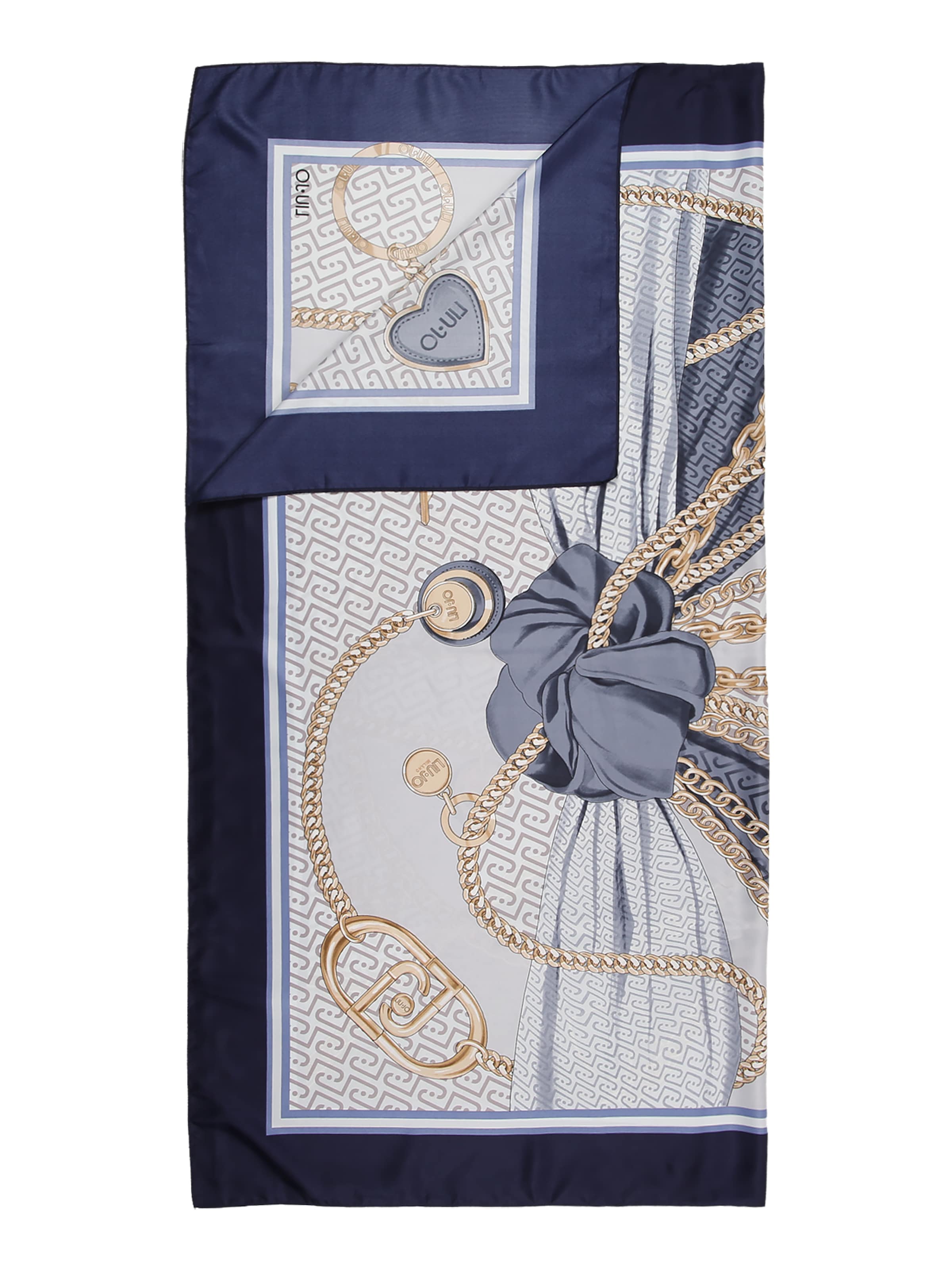 Foulard di Liu Jo in blu: frontale