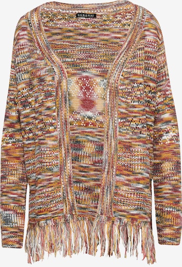 KOROSHI Knit cardigan in Mixed colours, Item view