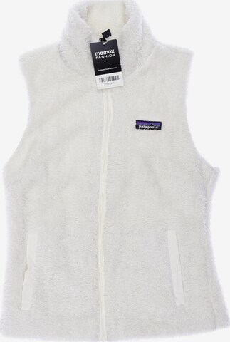 PATAGONIA Vest in S in White: front