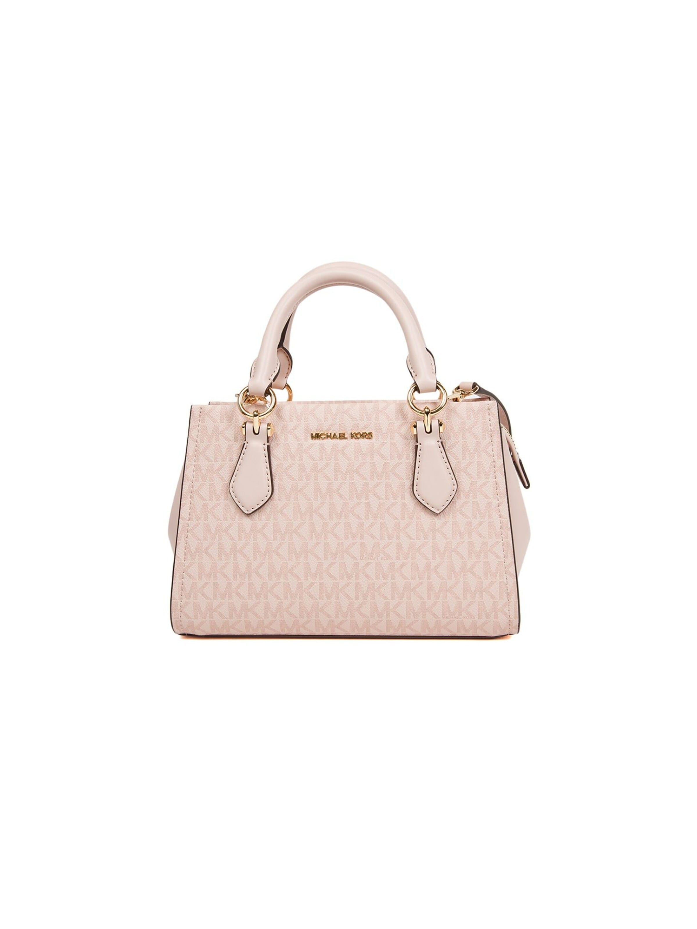 Michael Kors - Bolso de mano 'Marilyn' en rosa: frente