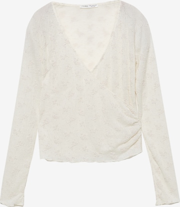 Pull&Bear Paita värissä beige: etupuoli