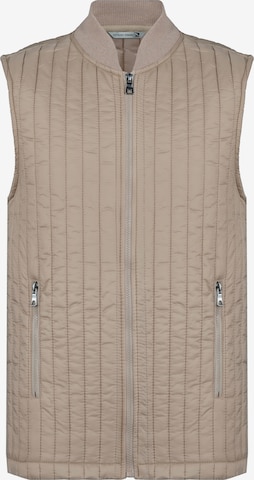 Giorgio di Mare Bodywarmer 'Raffaele' in Bruin: voorkant