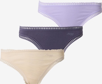 String 'Go Crush' SLOGGI en beige : devant